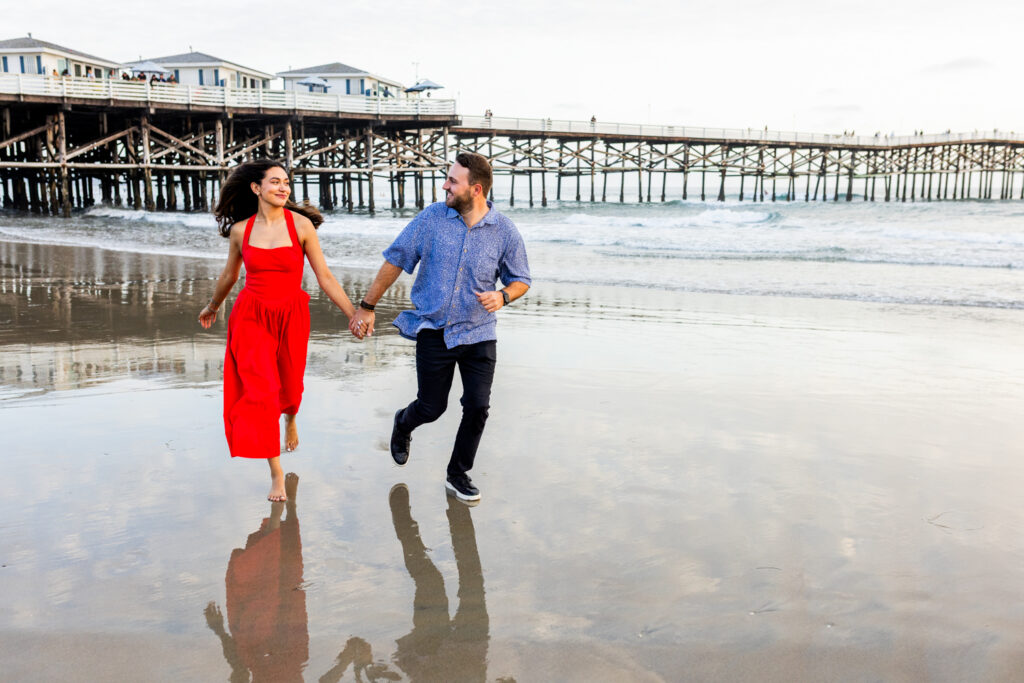 Pacific Beach Proposal Photographer: A Cross-Border Love Story at Crystal Pier san diego engagement photographer 1